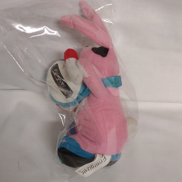 🌷‼️5/$20 VTG 1997 Energizer Battery Bunny Drum Advertising Plush Pink Rabbit 7” - Picture 2 of 6